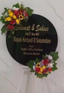 Papan Akrilik Ucapan Ulang Tahun Pancoran Mas